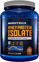 BODYTECH Whey Protein Isolate Powder - 25 γραμμάρια πρωτεΐνης ανά σερβίρισμα, Ιδανικό για την κατασκευή και ανάπτυξη μυών μετά την προπόνηση, πλούσια γεύση σοκολάτας, Περιέχει γάλα & σόγια (1,5 λίρα / 21 σερβίτσια)