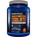 BODYTECH Whey Protein Isolate Powder - 25 γραμμάρια πρωτεΐνης ανά σερβίρισμα, Ιδανικό για την κατασκευή και ανάπτυξη μυών μετά την προπόνηση, πλούσια γεύση σοκολάτας, Περιέχει γάλα & σόγια (1,5 λίρα / 21 σερβίτσια)