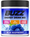 Morning Buzz Energy Drink Powder - Energy Boost Drink Mix - Χωρίς ζάχαρη Ενέργεια με Αντιοξειδωτικά - Morning Kickstart και Sports Διατροφή Υπομονή Προϊόν - 30 Σερβιέτες, Μπλε Βατόμουρο, 8 Ουγγιά