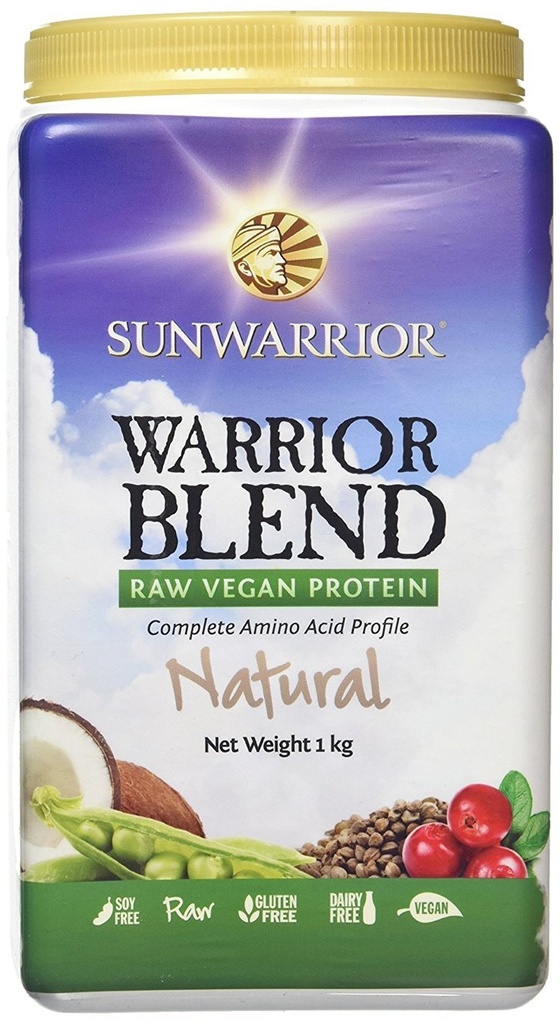 Sunwarrior Warrior Blend Powder, Natural, 2.2 Pound