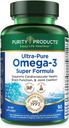 Προϊόντα καθαρότητας - Ultra Pure Omega 3 Super Formula 90 Softgels