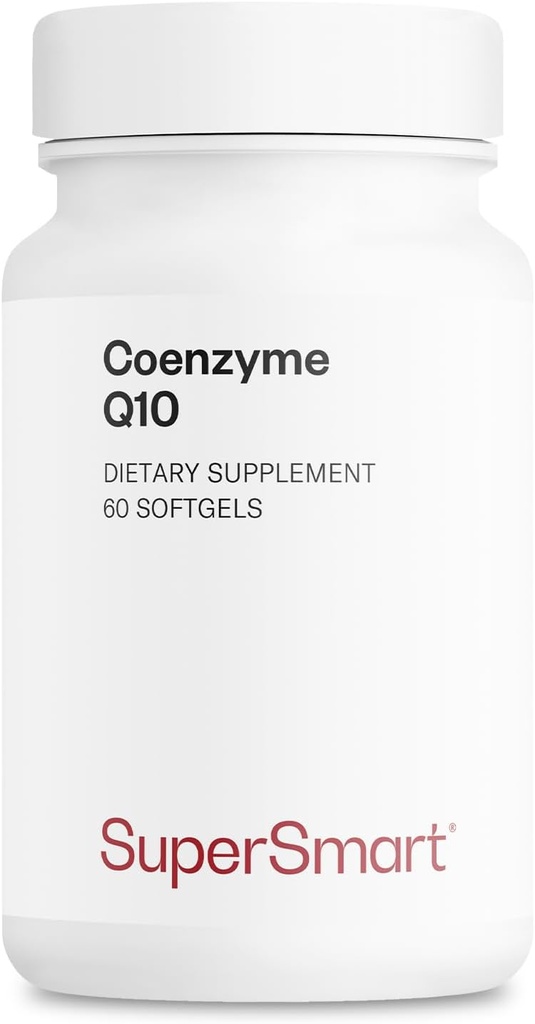 Supersmart - Συνένζυμο Q10 (CoQ10) 90mg ανά ημέρα - Συμπλήρωμα Ubiquinol με τοκοφερόλες & βιταμίνη Ε 