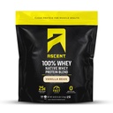 Ανάβαση 100% Whey, Native Whey Protein Blend - Clean Post Workout Recovery, Digesting, Zero Artificial Flavors & Sweeteners, Gluten Free, 5.5g BCAA, 2.6g Leucine, Vanilla Bean 4 lb.