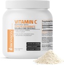Bronson Buffered Vitamin C Σκόνη Ασκορβικό Οξύ Διασπειρόμενο με Ασκορβικό Νάτριο Διαλυτά Πρόσθετα Κρύσταλλα – Προάγει Υγιές Ανοσοποιητικό Σύστημα και Προστασία των Κυττάρων – Ισχυρό Αντιοξειδωτικό - 1 Χιλιόγραμμο (2,2 Lbs)