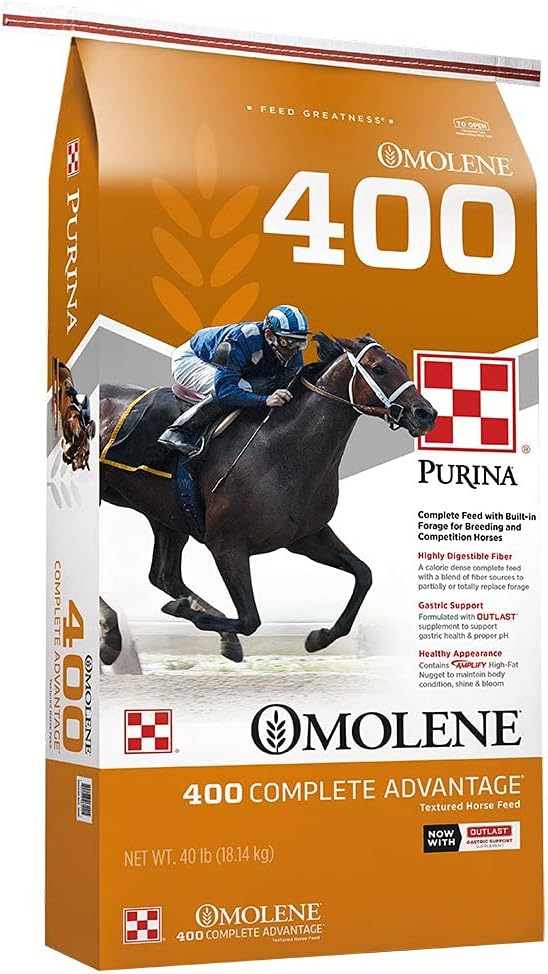 Purina Διατροφή των ζώων Omolene 400 Πλήρης Πλεονέκτημα 40lb