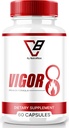 NutraRize Vigor 8 για τους άνδρες, Vigor 8 χάπια αρσενικό Enhanceing Formula, Vigor οκτώ συμπλήρωμα κάψουλες ενίσχυση δοκιμής, Vigor8 Stamina Booster Κριτικές Horny Goat Weed Tongkat Ali (60 κάψουλες)