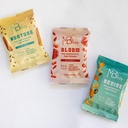 Happy Hormone Bars l Protein Cycle Sync Bars with Organic Ginger l Promotes Hormone Balance l Υποστηρίζει τη γονιμότητα, την ποιότητα των αυγών, PMS & Sperm Health (28 pack, Cycle Sync Stack (5 chai μπαχαρικό, 9 κεράσι μούρο, 14 καρύδια κακάο))