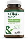 Stem & Root Καθημερινή Ανοσία Βότανο συμπλήρωμα με ψευδάργυρο, & BeniCaros - Υποστηρίζει ένα υγιές ανοσοποιητικό σύστημα - Powered by Plants, 30 Pack