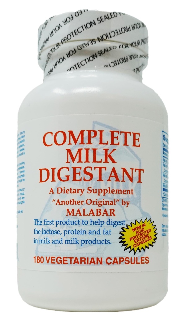 Malabar Full Milk Digestant, 180 κόμης