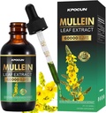 Mullein Drops for Lungs - Lung Cleanse - Leaf Extract - φυτικά συμπληρώματα - Ισχυρή Mullein για την υποστήριξη του ανοσοποιητικού,Detox & αναπνευστική υποστήριξη - 2 fl oz