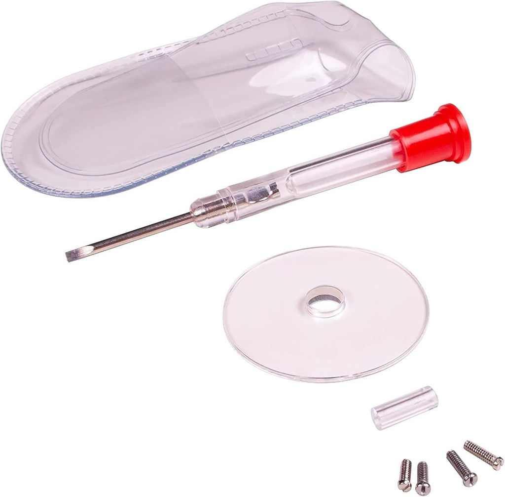 Apex Glasses Repair Kit - Eyeglass Repair Kit με Μικρό Κατσαβίδι, Βίδες Eyeglass, Μεγεθυντικό Γυαλί, Οδηγός βιδών, & Αποθήκευση Σακουλάκια - Universal Eyeglass Repair Kit for Reading Glasses, & Sunglasses