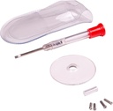 Apex Glasses Repair Kit - Eyeglass Repair Kit με Μικρό Κατσαβίδι, Βίδες Eyeglass, Μεγεθυντικό Γυαλί, Οδηγός βιδών, & Αποθήκευση Σακουλάκια - Universal Eyeglass Repair Kit for Reading Glasses, & Sunglasses