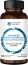 Vitamin World Advanced Prostate Formula Saw Palmetto Complex 120 Softgels, υποστηρίζει Prostate Υγεία, Ουρολοίμωξη, Rapid-Release, Χωρίς γλουτένη