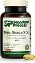 Τυποποιημένη διαδικασία τόνου Omega-3 Oil - Brain & Eye Health συμπλήρωμα υποστήριξης - Απαραίτητο συμπλήρωμα λιπαρών οξέων με Omega-3 - συμπλήρωμα διατροφής για την υγεία του δέρματος βοήθειας - 120 Softgels