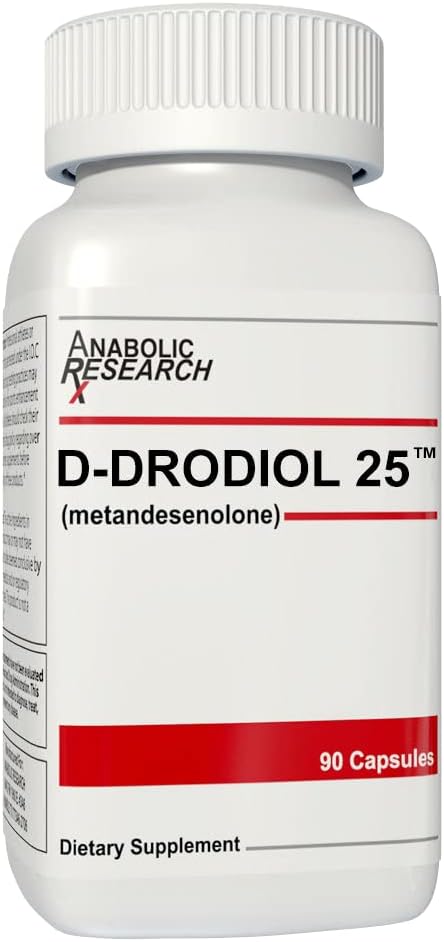 D-Drodiol 25 - Μάζα, δύναμη, & δύναμη - 1 μήνα προσφοράς