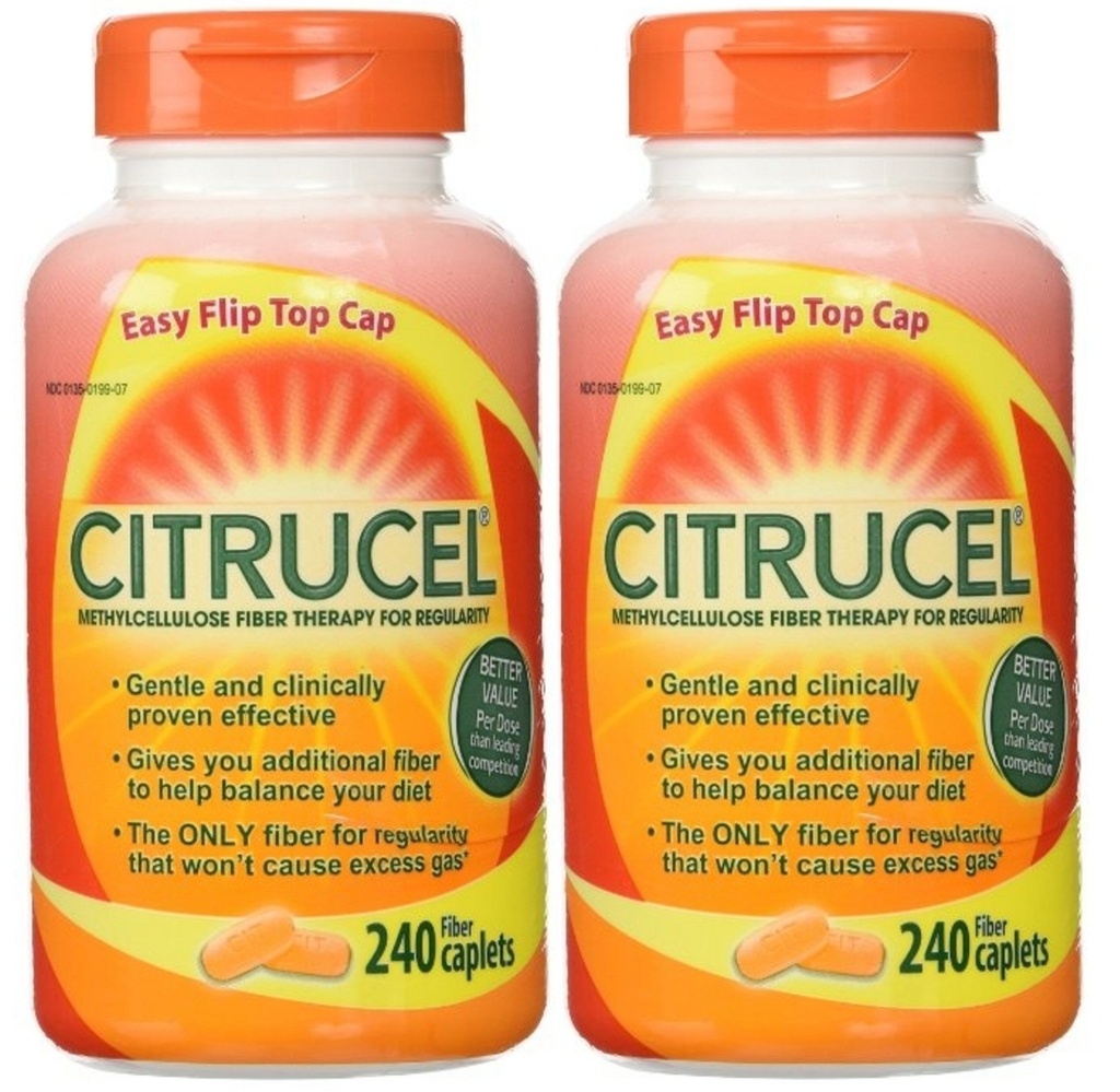 Citrucel Fiber Therapy, 240 Fiber Caplets (2 Συσκευασία)