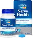 21st Century Nerve Health Tablets (30 Count), Alpha Lipoic Acid 300mg, B1, B6, & B12 Βιταμίνες για υποστήριξη λειτουργίας Nerve, συμπλήρωμα ALA αντιοξειδωτικών, χωρίς γλουτένη.