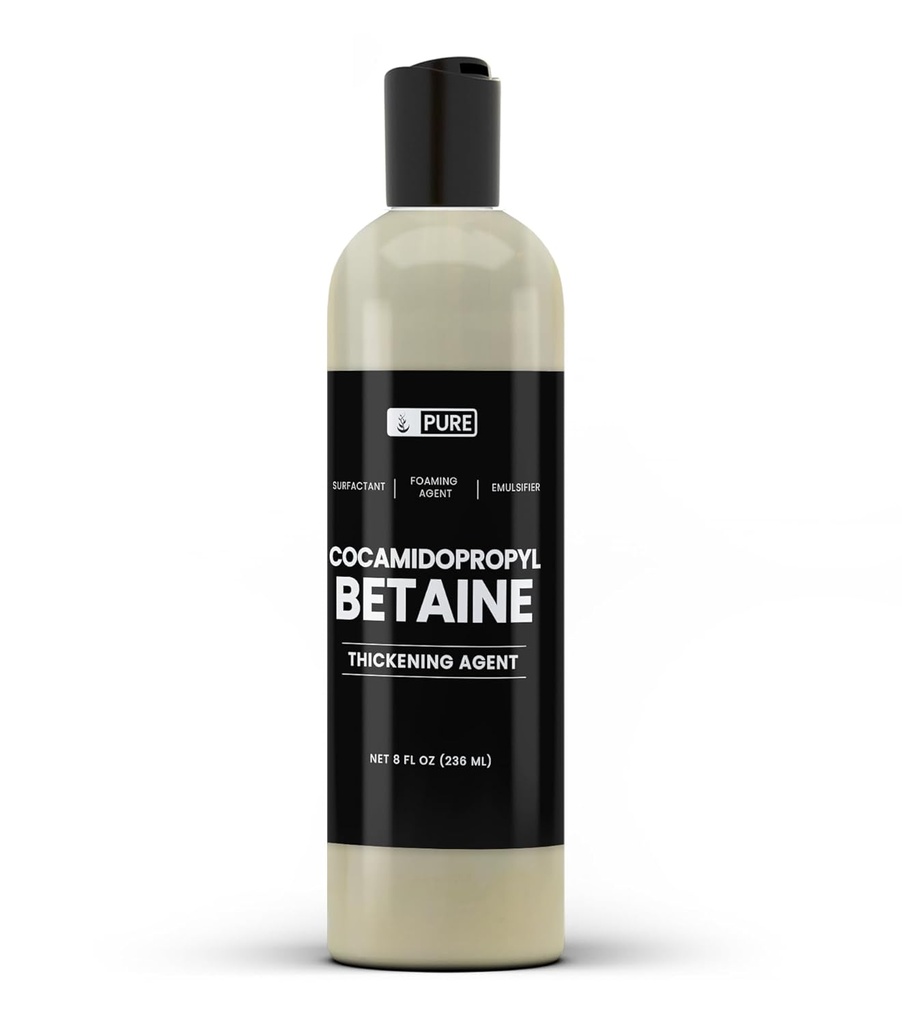Αμιγώς πρωτότυπα συστατικά Cocamidopyl Betaine (8 fl oz) Πάντα καθαρό, χωρίς πληρωτικά ή πρόσθετα