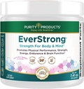 Purity Products EverStrong Powder from Muscle Matrix Blend - Creapure Creatine - Boron (FruiteX-B PhytoBoron) - CoffeeBerry Extract - Boosted with 1000 IU Vitamin D - Berry Burst (210 g)