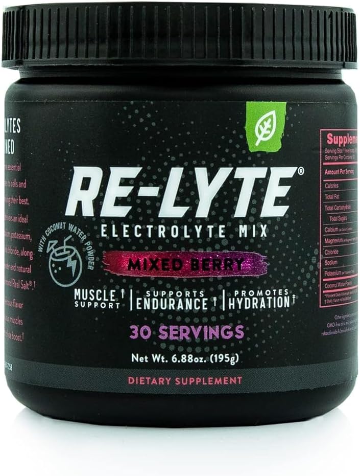 Γενόσημο Re-Lyte Ηλεκτρολυτικό ποτό μικτή Berry Mix 30 Σερβίρει 6.88 oz.