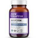 New Chapter Magnesium Complex - Offers Muscle, Bone, Heart & Energy Support* - Contains Sea-Sourced, Fermented & Bisglycinate Forms of Magnesium - Non-GMO, Gluten Free - 325 mg Magnesium - 30 Tablets