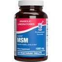 Methylsulfonylmethane MSM Supplement 1000mg - High Strength Soft Tissue & Joint Support Supplement with MSM from OptiMSM - Χορτοφαγική Μη ΓΤΟ & Κατασκευάζεται στις ΗΠΑ σε εγκαταστάσεις cGMP - 60 Υπηρεσίες
