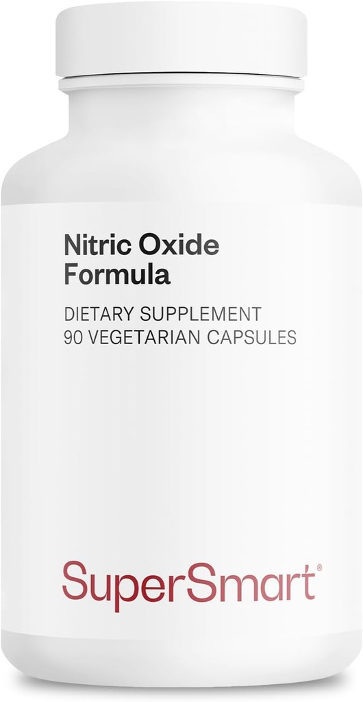 Supersmart - Nitric Oxide Formula (Advanced Formula) - με L-Citrulline Malate, L-Arginine AAKG, Vinitrox - Nitric Oxide Supplement for Men & Women 