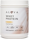 Alaya Naturals - Grass Fed Whey Protein Powder - Vanilla Flavor, Όλα φυσικά, ορμονών Δωρεάν - 20g πρωτεΐνη ανά υπηρεσία - μη-GMO, rBGH δωρεάν, χωρίς γλουτένη - Μεγάλη Πηγή BCAA