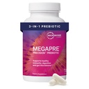 Microbiome Labs MegaPre Prebiotic Fiber συμπλήρωμα σε κάψουλες λαχανικών - Prebiotic συμπλήρωμα με κλινικά ελεγμένο Oligoσακχαρίτες - Υποστήριξη μικροβιακή ποικιλότητα & υγεία των ούλων (180 κάψουλες)