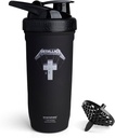 Smartshake Rockband Reforce Stainless Steel Protein Shaker Bottle 900 ml 
