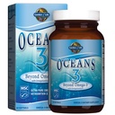 Garden of Life Oceans 3 Beyond Omega-3 with OmegaXanthin, EPA, DHA Supplements, Fish Oil with 1200 mg Omega 3, Astaxanthin & Brown Seaweed Extract - 60 Softgels