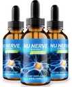 NutraRize (Pack of 3 Nu Nerve Drops, Nerve Health Support, All Natural Poent Supplement, Nutritional Formula for Healthy Nerve Growth, Official Blood Liquid Drops Reviews (90 Servings)