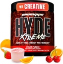 PROSUPPS κ. Hyde Xtreme Προ προπόνησης σε σκόνη με Creatine, Beta Alanine & Caffeine – Extreme Energy, Αντλίες, Focus & Performance - Καταλληλότητα & Γυμναστήριο Συμπληρώματα για άνδρες και γυναίκες (Fruit Punch, 30 Services)