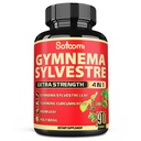 Satoomi Pure Gymnema Sylvestre Capses Extract - 90 κάψουλες για 3 μήνες - Σε συνδυασμό με Neem Leaf, Holy Basil & Turmeric Curcumin Root