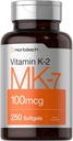 Horbäach Βιταμίνη K2 MK7 100mcg 
