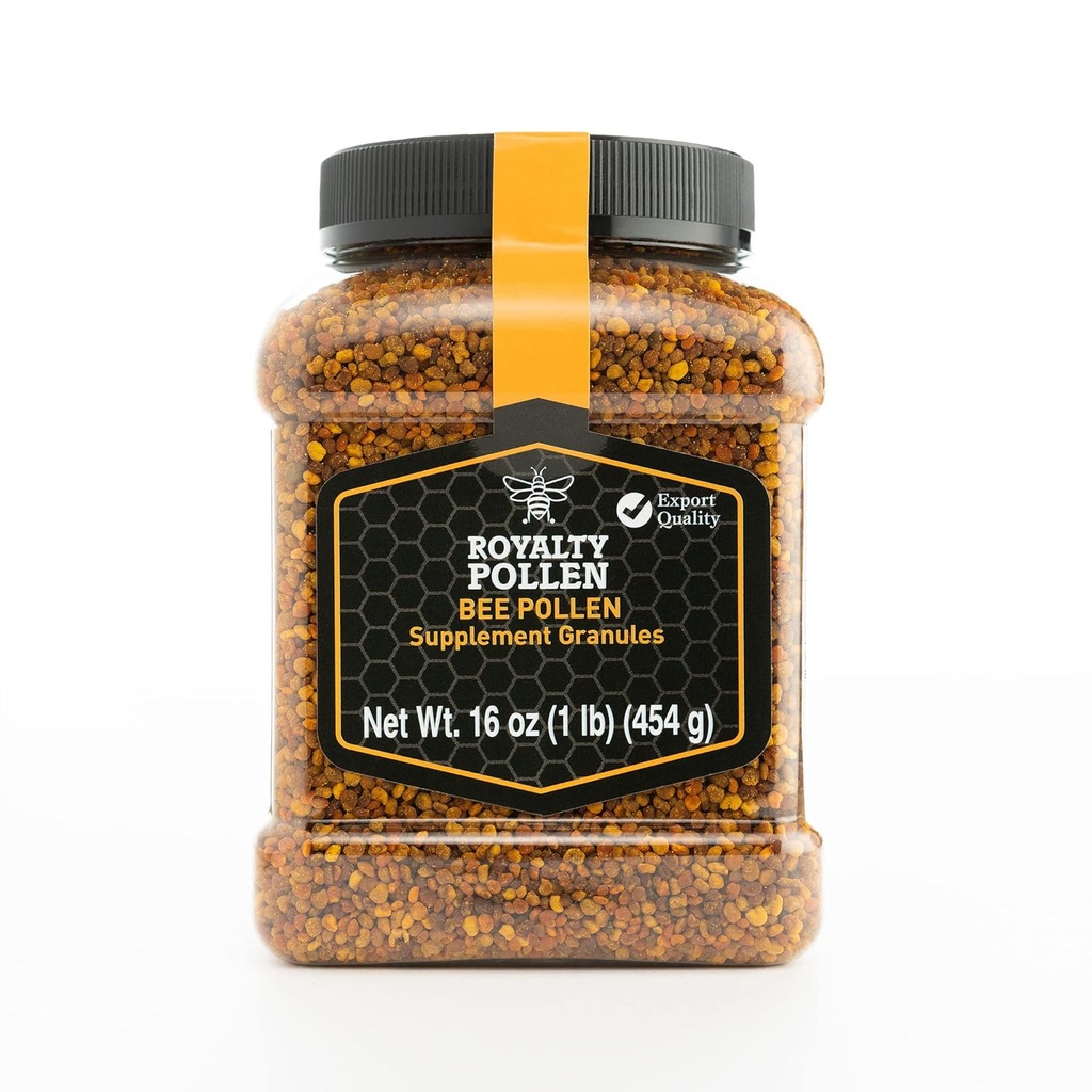 Royalty Pollen Bee Pollen Powder 100% Pure, Fresh Natural Raw Bee Pollen 