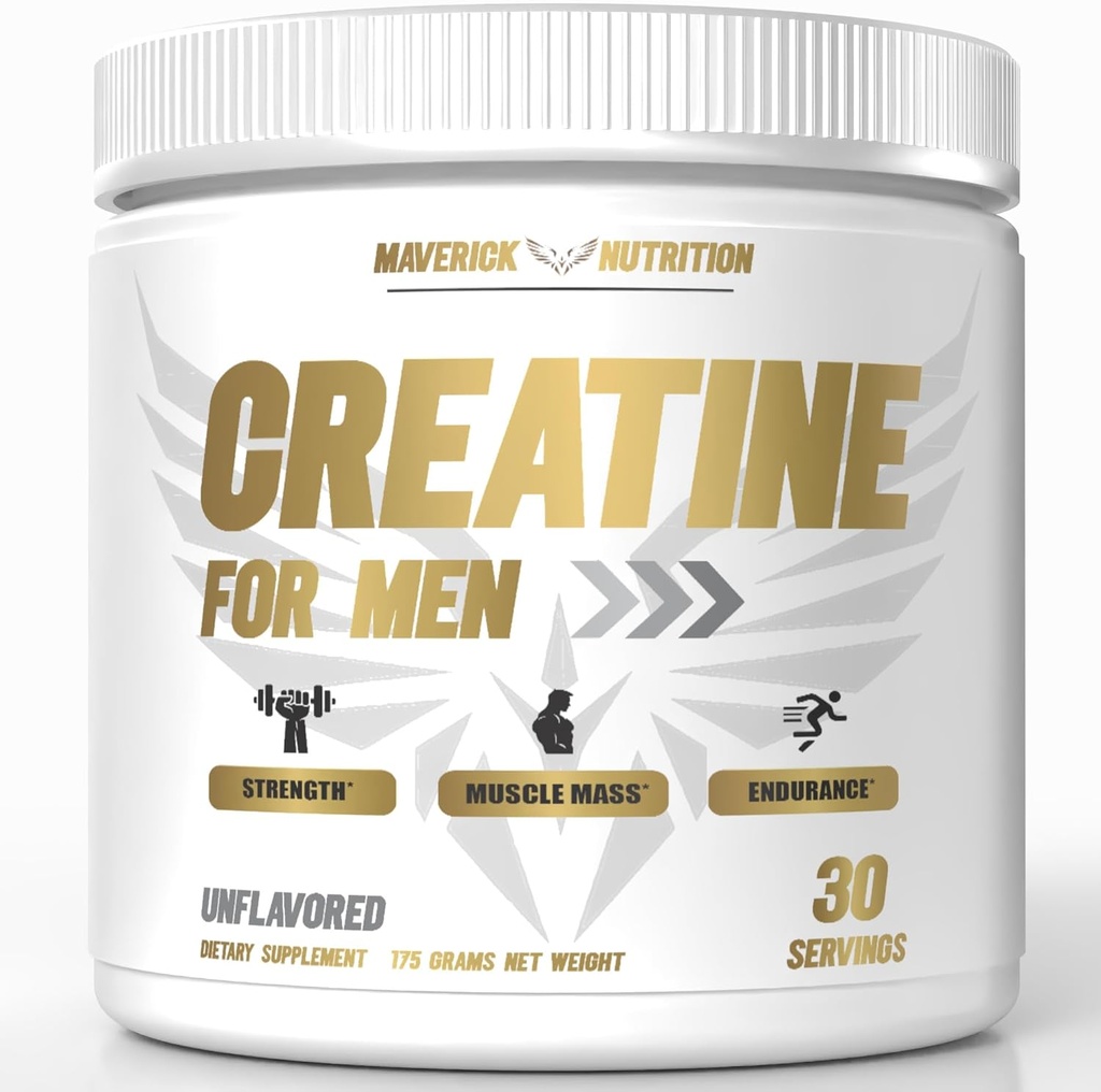 Creatine HMB - Creatine Powder for Men - Creatine Powder - Creatine Supplement - Createine for Men - HMB Creatine - Creatine - Creatine Monohydrate - 30 Services - Unflavoured (Mens Creatine)