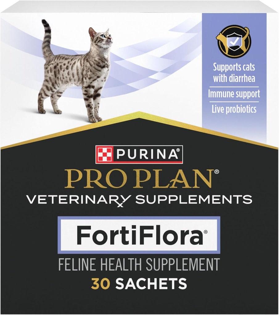Purina Pro Plan Κτηνιατρικά συμπληρώματα FortiFlora Προβιοτικά για γάτες με συμπληρώματα γάτας Diarrhea