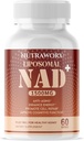 Nutraworx Liposomal NAD+ - Συμπλήρωμα με TMG για την καθημερινή ευεξία - 60 Softgels