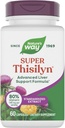 Ο τρόπος της φύσης Super Thisilyn Advanced Liver Support Formula*, Liver Function Support*, με εκχύλισμα γαϊδουράγκαθου γάλακτος, χωρίς γλουτένη, 60 κάψουλες (συσκευασία Μαΐου Vary)