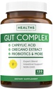 Υποστηρίξτε Candida (120 κάψουλες) - Caprylic Acid, Oregano Oil & Probiotics Βοήθεια Διατήρηση ήδη κανονικά επίπεδα της ζύμης και Candida - Χορτοφαγικά, μη ΓΤΟ συμπλήρωμα εντερικής - Καθαρίστε τα εντόσθια (όχι χάπια)