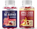MAV NUTRITION Night Time Fat Burner Gummies και Apple Cinegar Gummies 