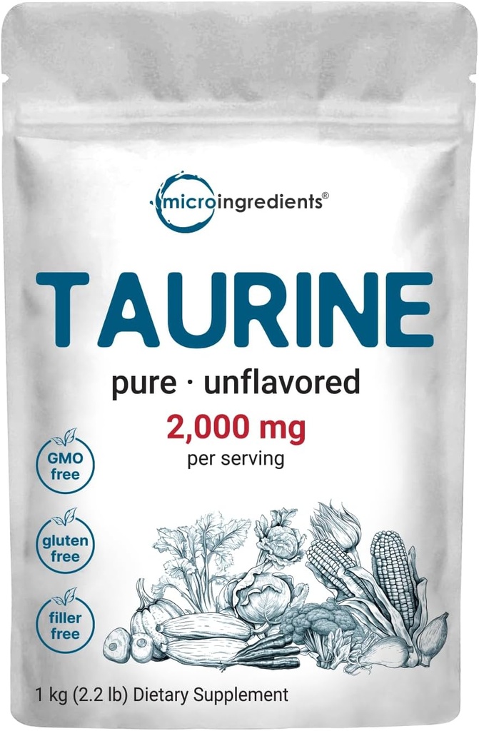 Micro Συστατικά Taurine συμπλήρωμα σκόνης 