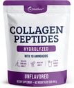 Matthew Hydrolyzed Collagen Peptides σκόνη - Άγευστη & Grass Fed Protein Supplement για τα μαλλιά, το δέρμα, τις αρθρώσεις - μη GMO, Keto-Friendly, Type 1 και 3, για τις γυναίκες και τους άνδρες