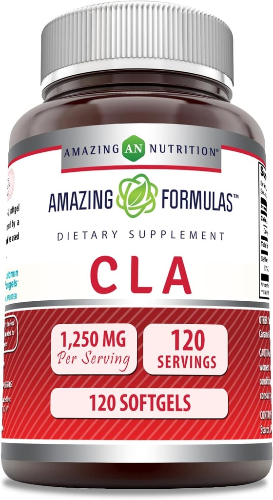 Amazing Formulas CLA (Conjugated Linoleic Acid) 1250 Mg 