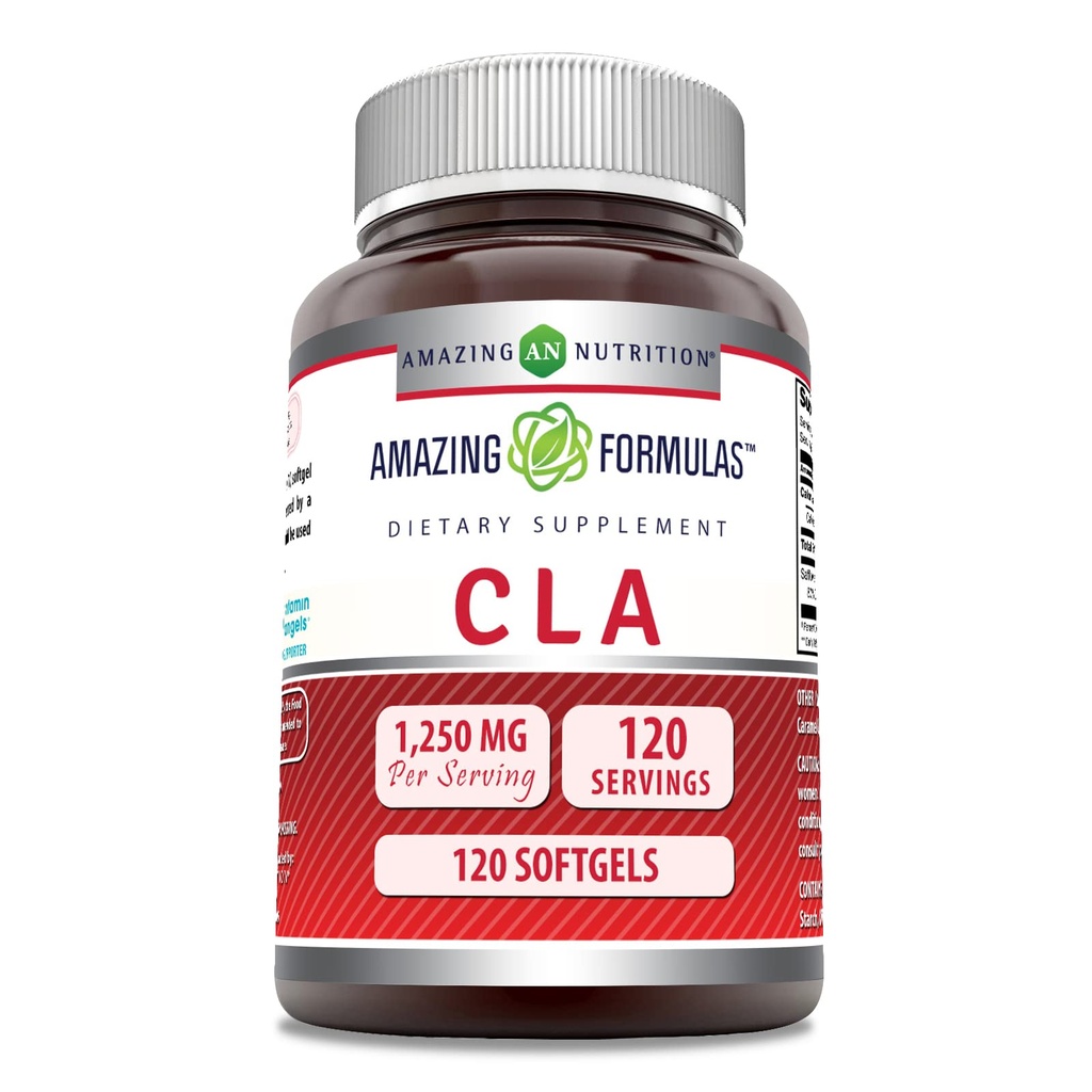 Amazing Formulas CLA (Conjugated Linoleic Acid) 1250 Mg 