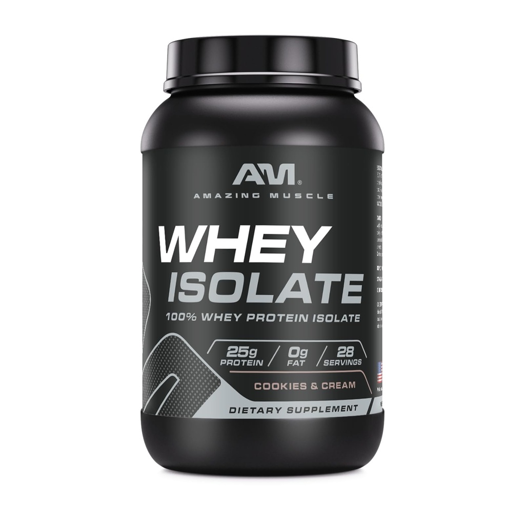 Καταπληκτική πρωτεΐνη Whey Whey Isolate σε σκόνη 25 γραμμάρια πρωτεΐνη ανά σερβίροντας 100% Whey Isolate 