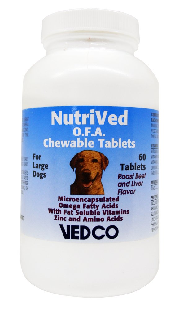 Vedco 60 κόμης Nutrived O.F.A. Μασώμενα δισκία για μεγάλα σκυλιά