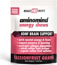 ΑΜΕΣΗ ΥΓΕΙΑ - AminoMind Energy Chews - Passionfruit Guava - 56 Chews - Βέλτιστη Γνωστική Λειτουργία