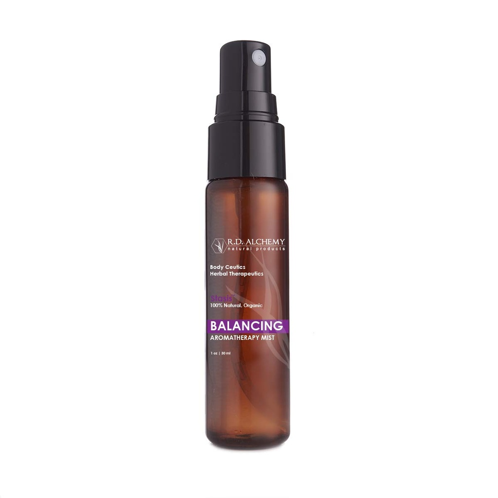 RD Alchemy - Εξισορρόπηση Hot Flash Mist για Εμμηνόπαυση. Μαύρο Cohosh, Vitex + Marjoram και Ylang Ylang αιθέρια έλαια Βοήθεια Soothe για να σας κάνει να αισθανθείτε καλύτερα.